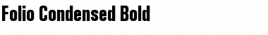Download Folio-Condensed Font