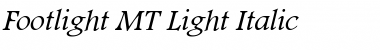 Download Footlight MT Light Font