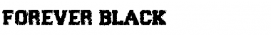 Forever Black Font