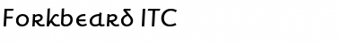 Forkbeard ITC Medium Italic Font