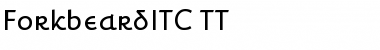 ForkbeardITC TT Regular Font