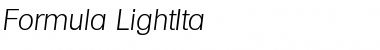 Formula-LightIta Regular Font