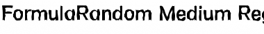 Download FormulaRandom-Medium Font