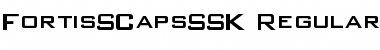 FortisSCapsSSK Font