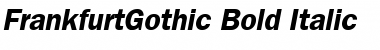 Download FrankfurtGothic Font