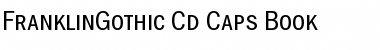 FranklinGothic-Cd-Caps Font