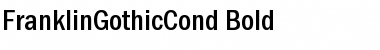 FranklinGothicCond Font