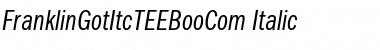 FranklinGotItcTEEBooCom Font