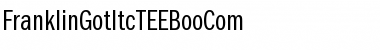 FranklinGotItcTEEBooCom Font