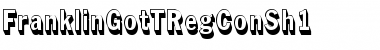 FranklinGotTRegConSh1 Regular Font