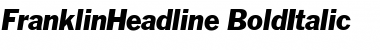 FranklinHeadline Font