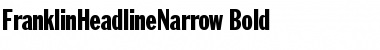 FranklinHeadlineNarrow Font