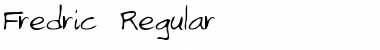 Fredric Regular Font