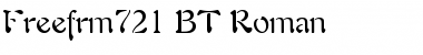 Freefrm721 BT Font