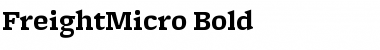 FreightMicro Font