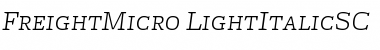 FreightMicro Font