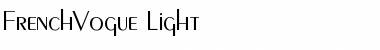 FrenchVogue-Light Font