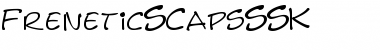 FreneticSCapsSSK Font