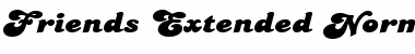 Download FriendsExtended Font