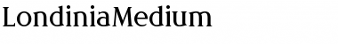 Londinia Medium Font