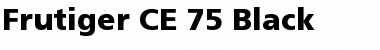 Frutiger CE 55 Roman Font