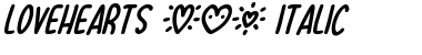 Lovehearts XYZ Font