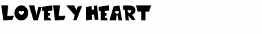 LOVELY HEART Font
