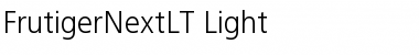 FrutigerNextLT Light Font