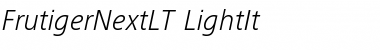 FrutigerNextLT Regular Font