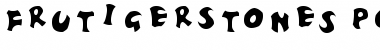 FrutigerStones Positiv Font