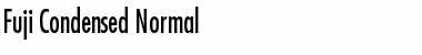 Fuji Condensed Normal Font