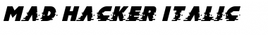 Download MAD hacker Font