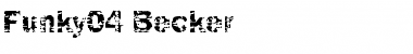 Funky04 Becker Regular Font