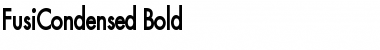 FusiCondensed Font