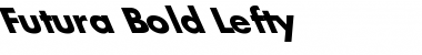 Download Futura-Bold Lefty Font
