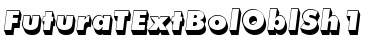 FuturaTExtBolOblSh1 Regular Font