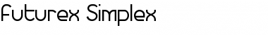 Futurex Simplex Font