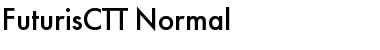 FuturisCTT Normal Font