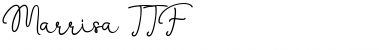 Download Marrisa Font Download Marrisa Font