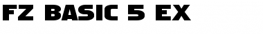FZ BASIC 5 EX Normal Font