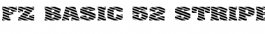 FZ BASIC 52 STRIPED EX Font