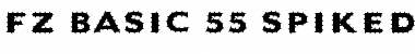 FZ BASIC 55 SPIKED Font