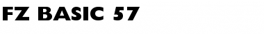 Download FZ BASIC 57 Font