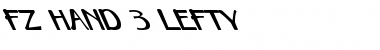 FZ HAND 3 LEFTY Font