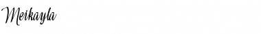 Download Meikayla script Font Download Meikayla script Font