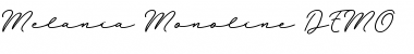Download Melania Monoline DEMO Font Download Melania Monoline DEMO Font