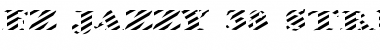 FZ JAZZY 38 STRIPED Font