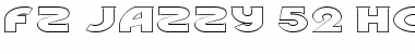 FZ JAZZY 52 HOLLOW EX Font