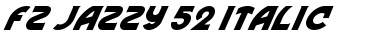 FZ JAZZY 52 ITALIC Normal Font