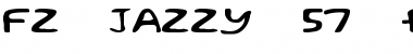 Download FZ JAZZY 57 EX Font